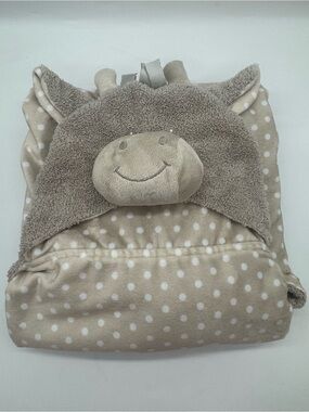 Stephan Baby Giraffe Hooded Towel/Blanket